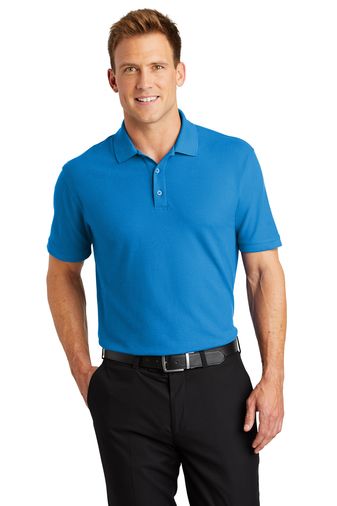 Port Authority® Adult Unisex 4.4 oz 60/40 Cotton/Poly Core Classic Pique Polo Shirt